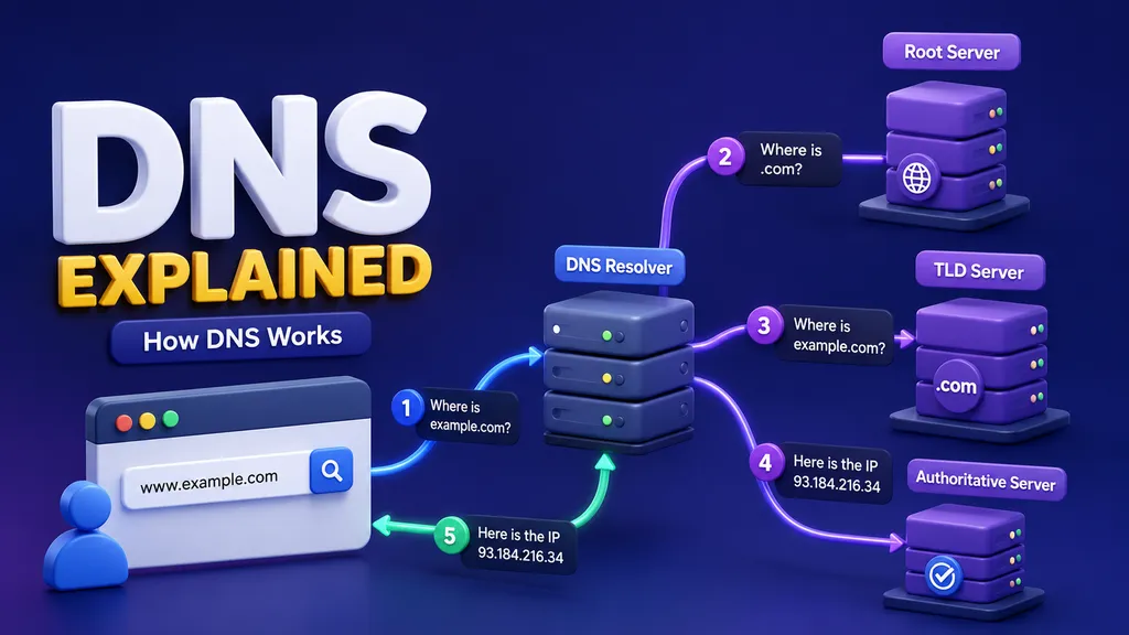 Have You Ever Wondered How Your Browser Finds a Website in Seconds? Discover the Hidden DNS Journey Happening Before Any Page Appears